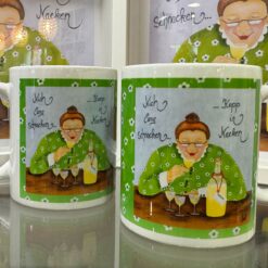 Tasse  " Nicht lang schnacken...Kopp in Nacken"