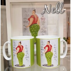 Tasse  "Ich bin: schön, intelligent und sexy...da kann ich nicht auch noch schlank sein "