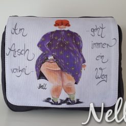 Kulturtasche "Am Arsch vorbei geht immer ein Weg"