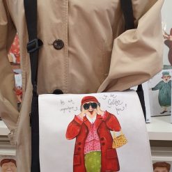 Tasche/Umhängetasche  (groß)  "Hab mich umgesehen...bin die Geilste hier!"