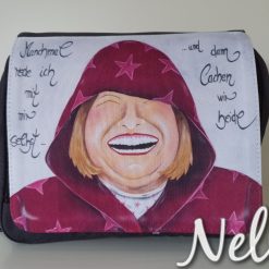 Kulturtasche "Manchmal rede ich mit mir selbst....und dann lachen wir beide"
