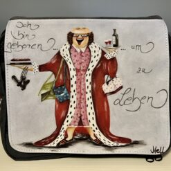 Kulturtasche "Ich bin geboren...um zu Leben"