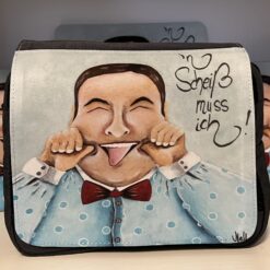 Kulturtasche "'n Scheiß muss ich"