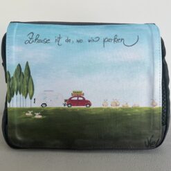 Kulturtasche "Zuhause ist da, wo wir parken"