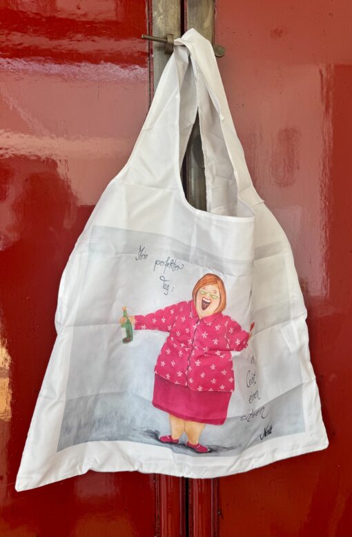 Einkaufstasche/Shoppingbag        "Mein perfekter Tag: Keine Termine und leicht einen sitzen" – Bild 3