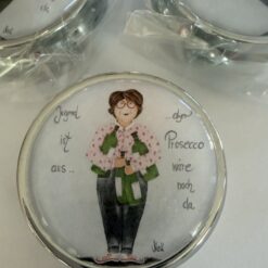 Pillendose "Jugend ist aus.....aber Prosecco wäre noch da"