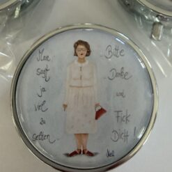 Pillendose     "Man sagt ja viel zu selten....Bitte....Danke und FICK DICH!"