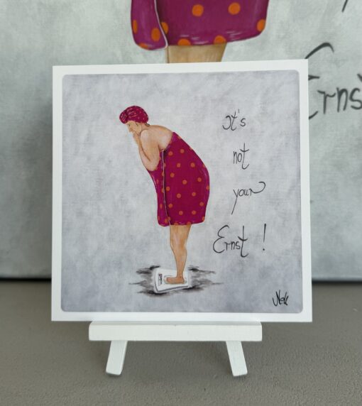 Postkarte       "It's not your Ernst!"