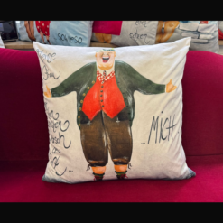 XXL Kissen 60cm x 60cm  "Meine Frau hat den geilsten Arsch der Welt...MICH!"