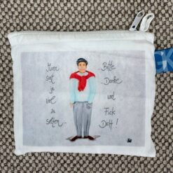 Einkaufstasche/Shoppingbag        "Mann sagt ja viel zu selten....Bitte...Danke und FICK DICH!"