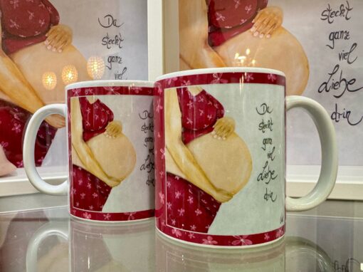 Tasse  "Da steckt ganz viel Liebe drin"