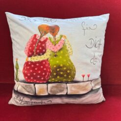 Kissen 40cm x 40cm    "Ich bin immer für DICH da!"