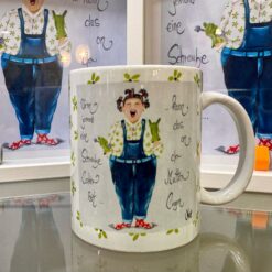 Tasse  "Wenn jemand eine Schraube locker hat...kann das an der Mutter liegen"