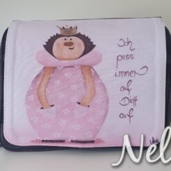 Kulturtasche  "Ich pass immer auf DICH auf"
